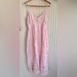 J. Crew Light Pink Maxi Dress Size 8 NWT